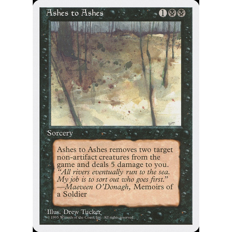 Ashes to Ashes [Fourth Edition]