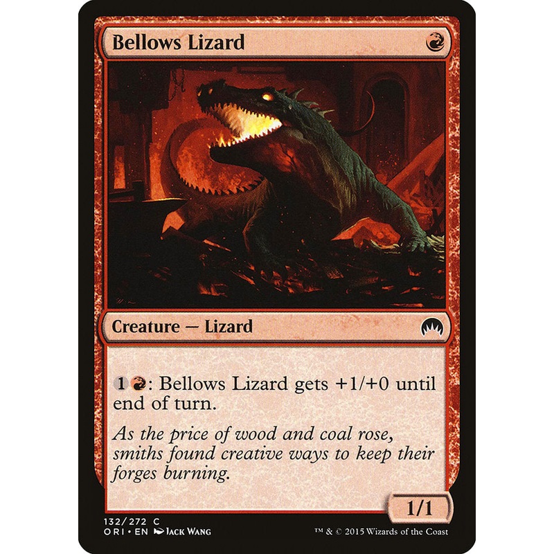 Bellows Lizard [Magic Origins]