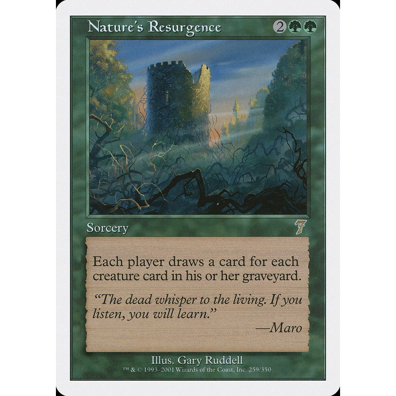 Nature's Resurgence [Seventh Edition]