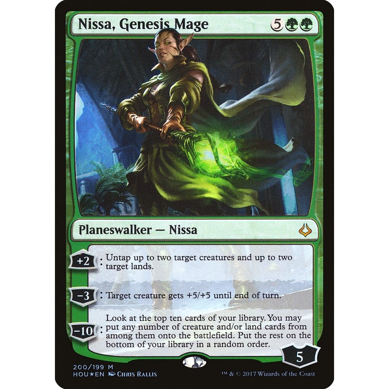 Nissa, Genesis Mage [Hour of Devastation]