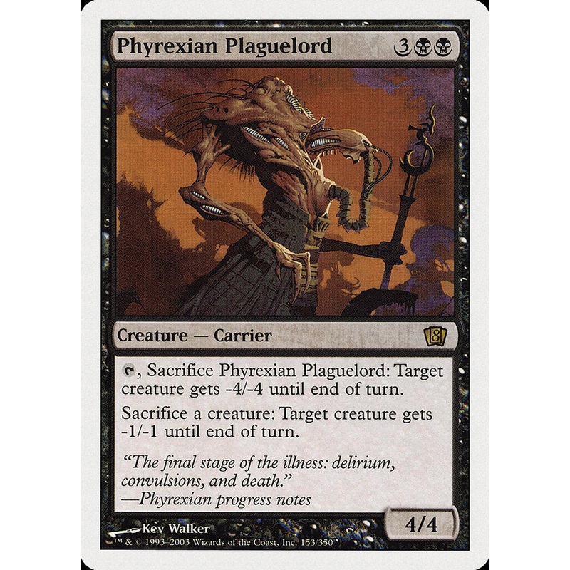 Phyrexian Plaguelord [Eighth Edition]