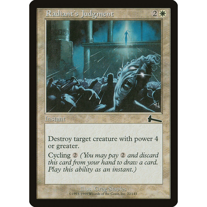 Radiant's Judgment [Urza's Legacy]