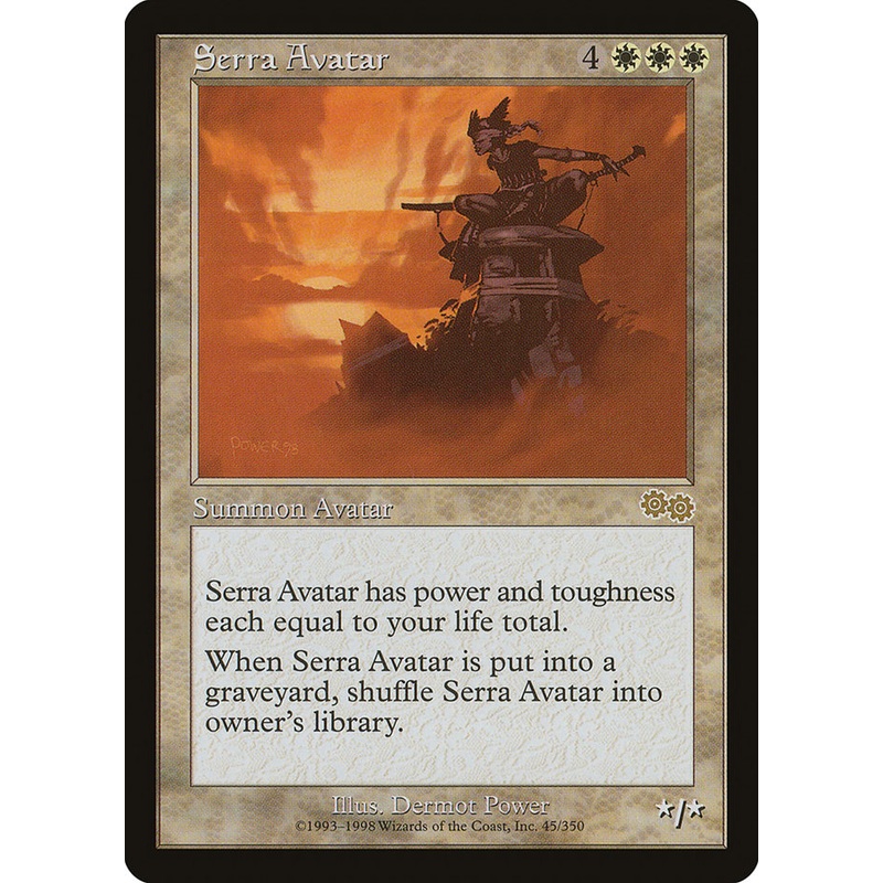 Serra Avatar [Urza's Saga]