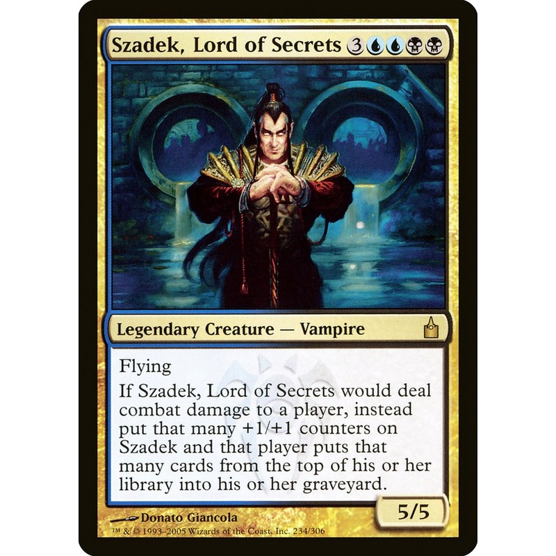 Szadek, Lord of Secrets [Ravnica: City of Guilds]
