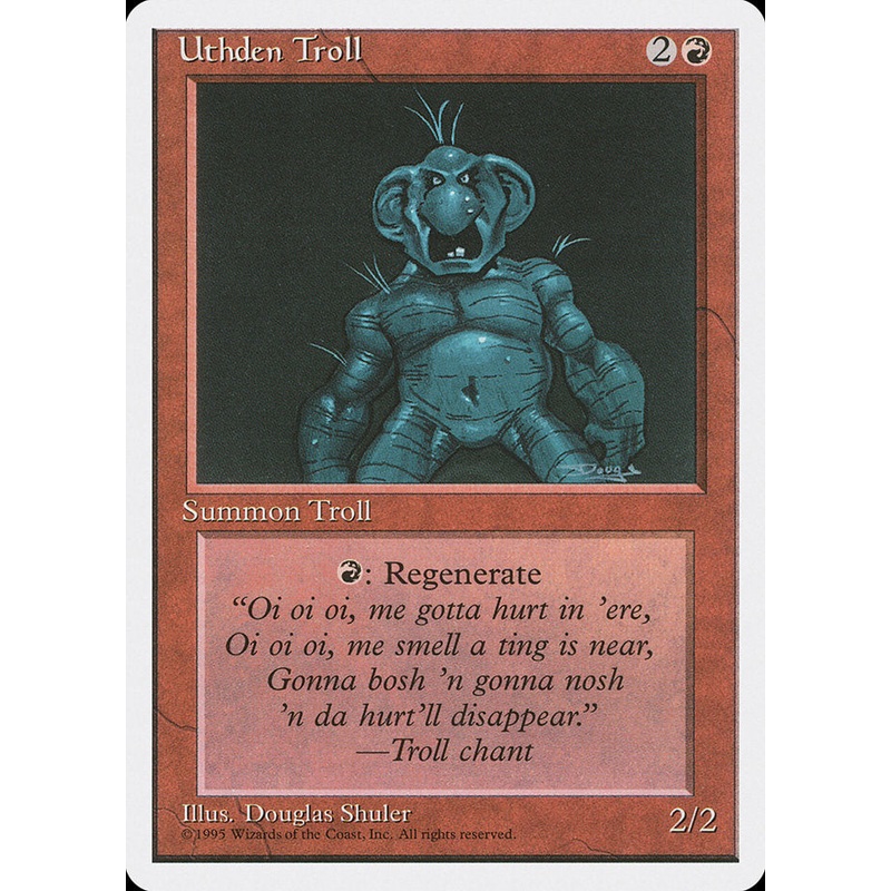 Uthden Troll [Fourth Edition]