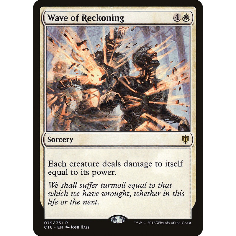 Wave of Reckoning [Commander 2016]
