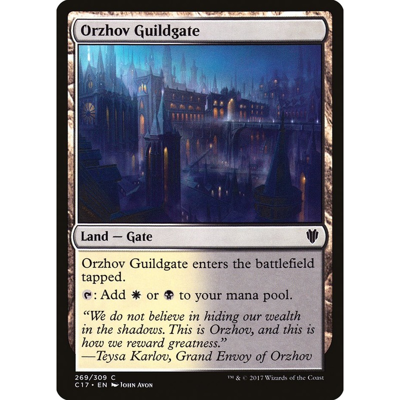Orzhov Guildgate [Commander 2017]