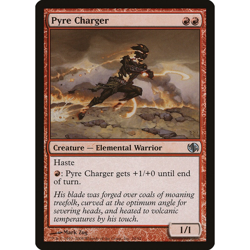 Pyre Charger [Duel Decks: Jace vs. Chandra]