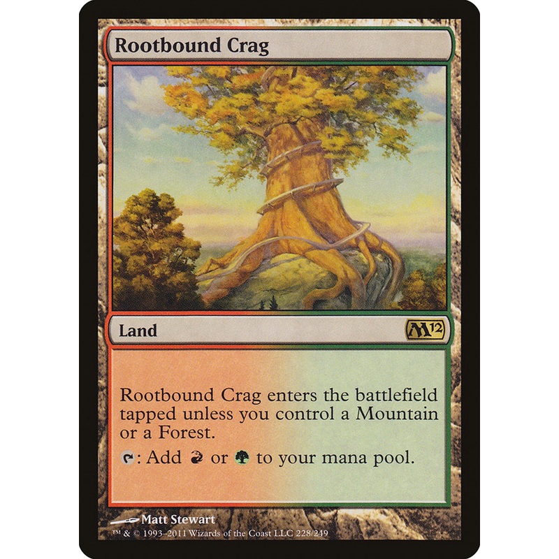 Rootbound Crag [Magic 2012]