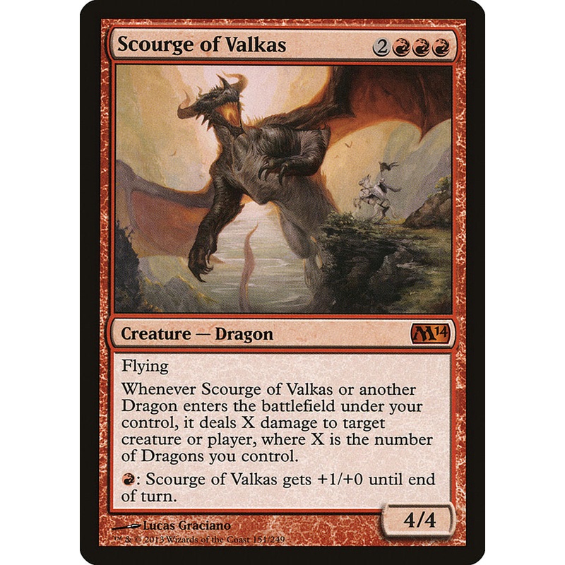Scourge of Valkas [Magic 2014]