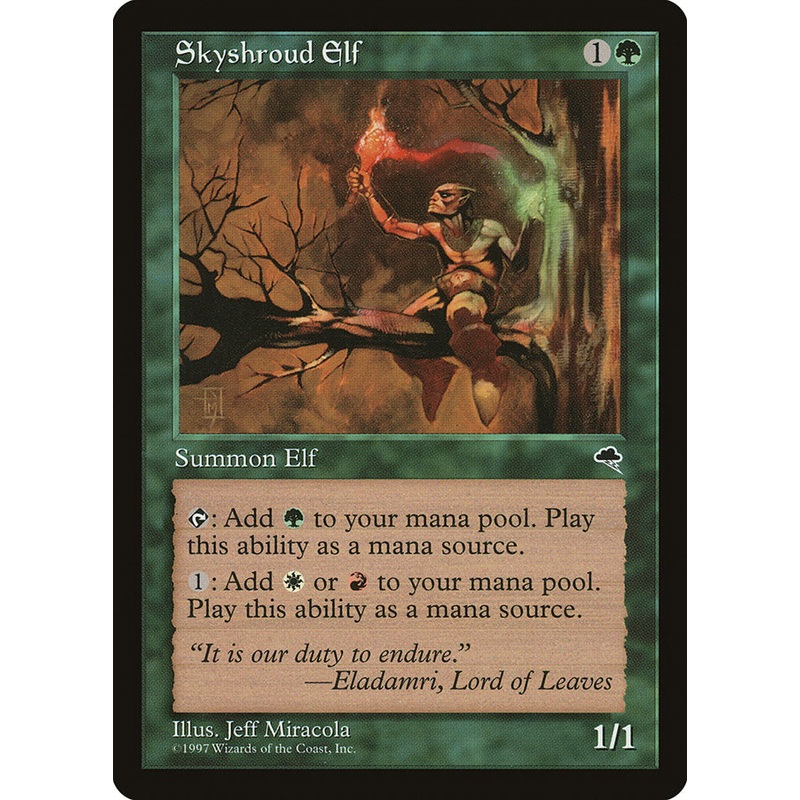 Skyshroud Elf [Tempest]