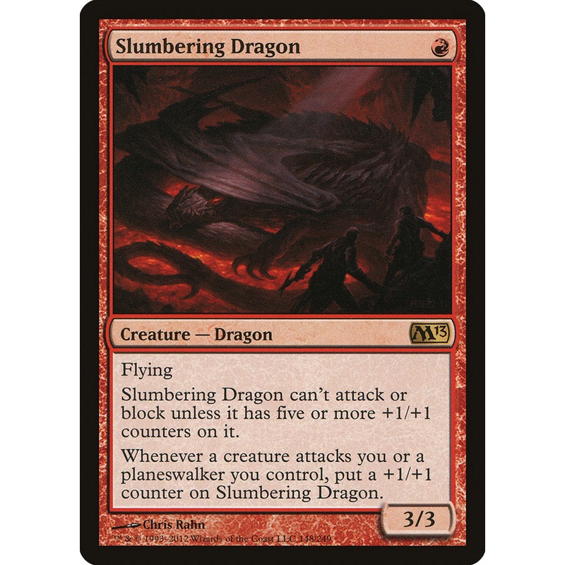Slumbering Dragon [Magic 2013]
