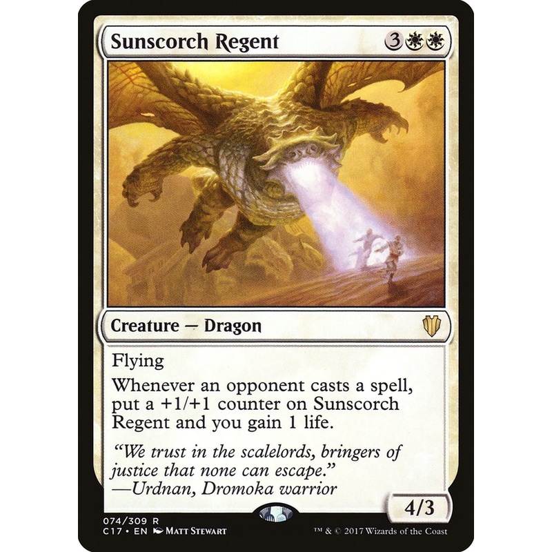 Sunscorch Regent [Commander 2017]