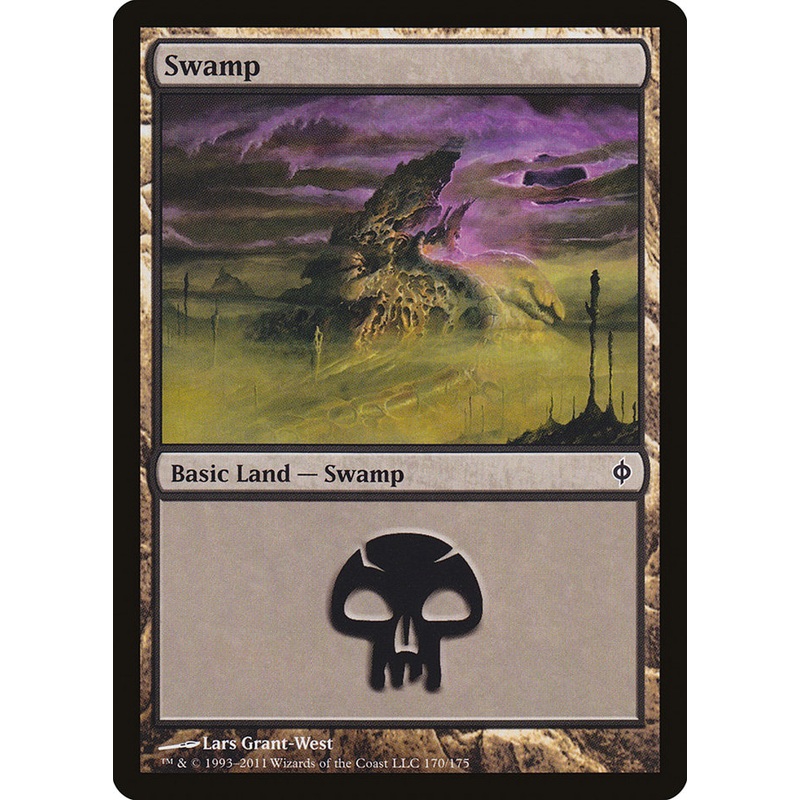 Swamp (170) [New Phyrexia]