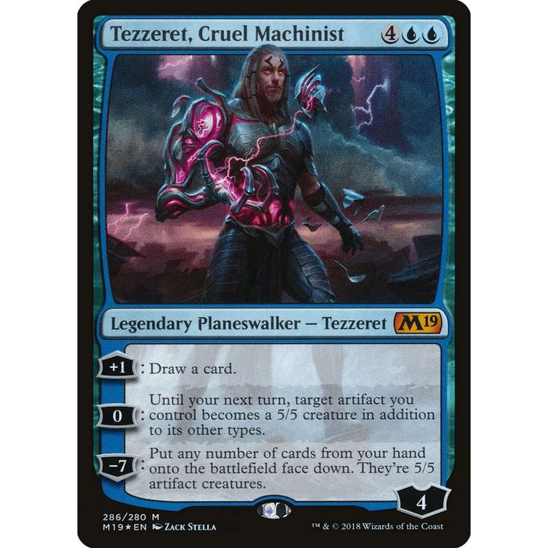 Tezzeret, Cruel Machinist [Core Set 2019]