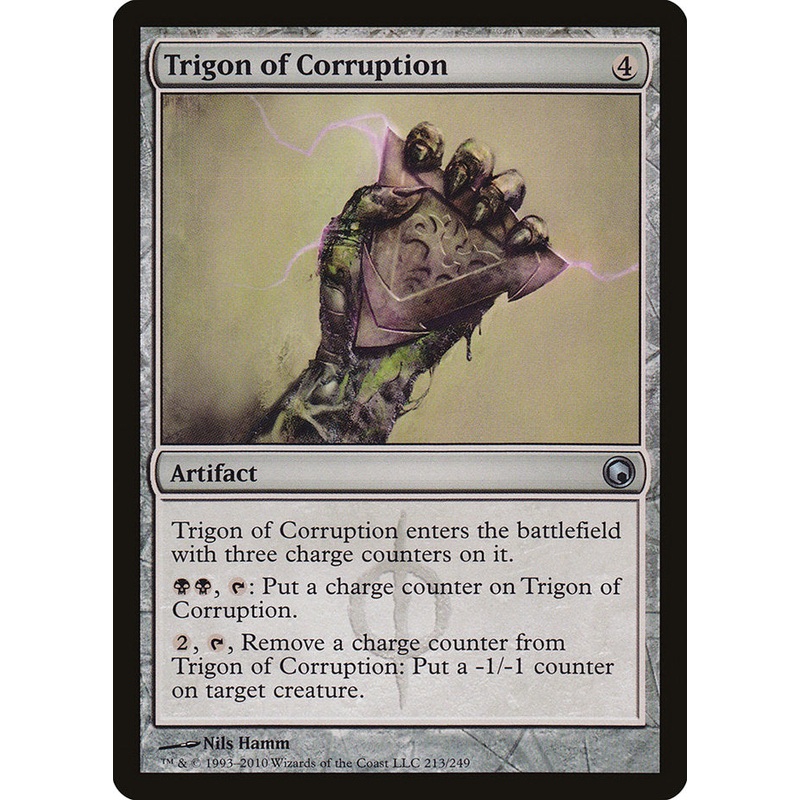 Trigon of Corruption [Scars of Mirrodin]