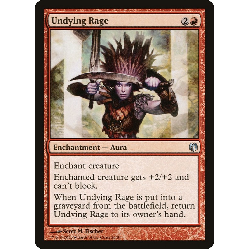 Undying Rage [Duel Decks: Heroes vs. Monsters]