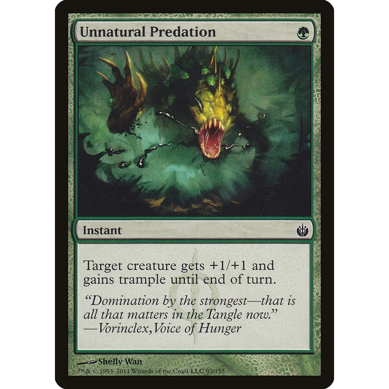 Unnatural Predation [Mirrodin Besieged]
