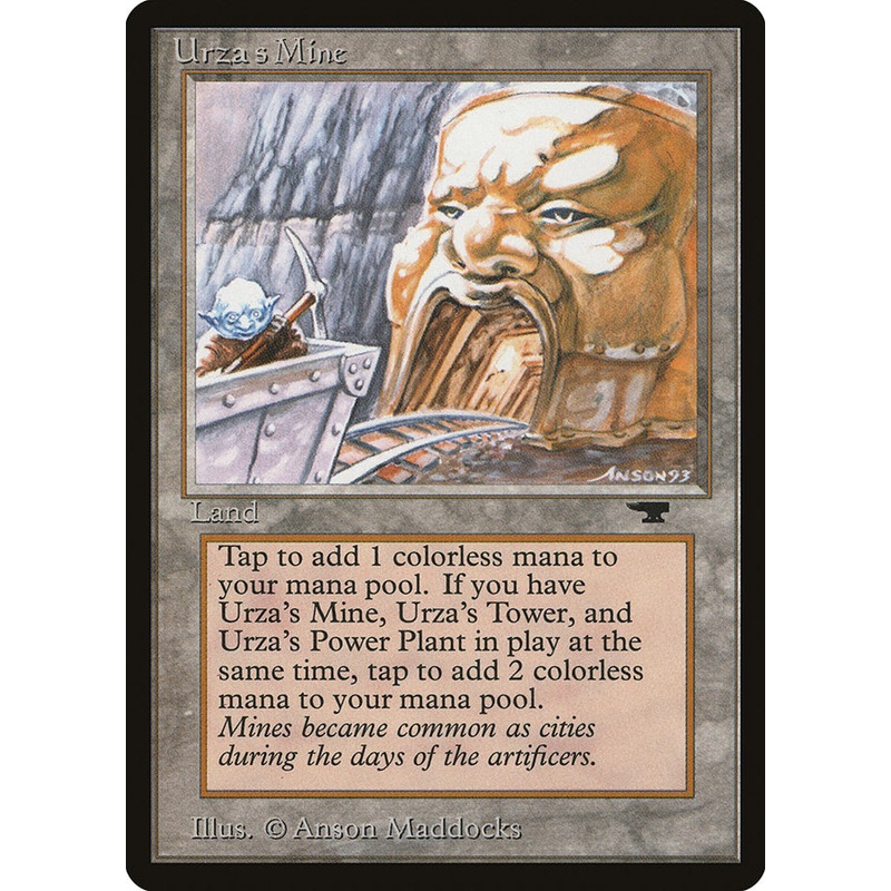 Urza's Mine (Mine Cart Entering Mouth) [Antiquities]