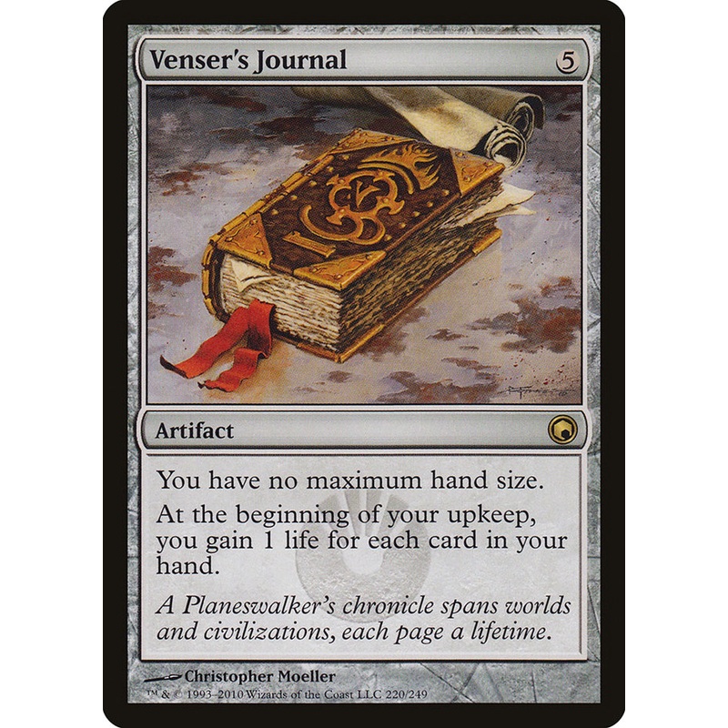 Venser's Journal [Scars of Mirrodin]