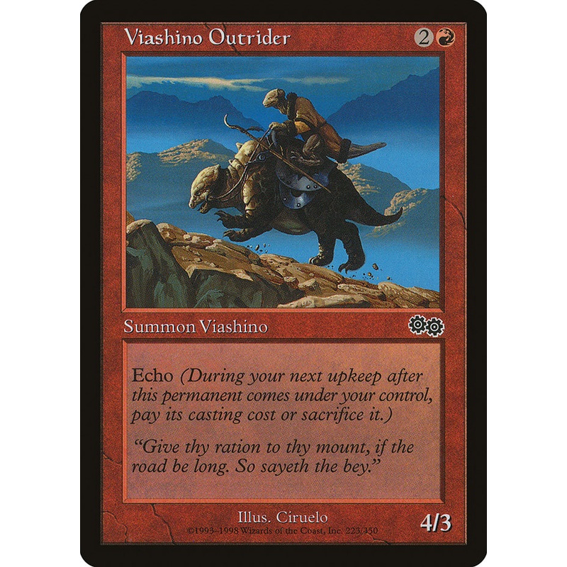 Viashino Outrider [Urza's Saga]