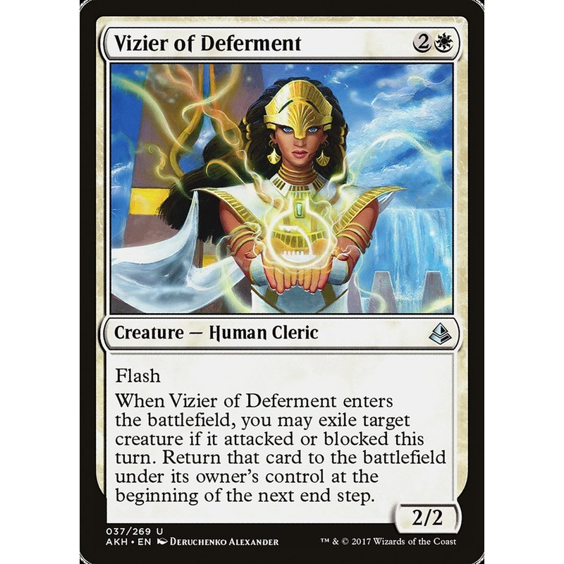 Vizier of Deferment [Amonkhet]