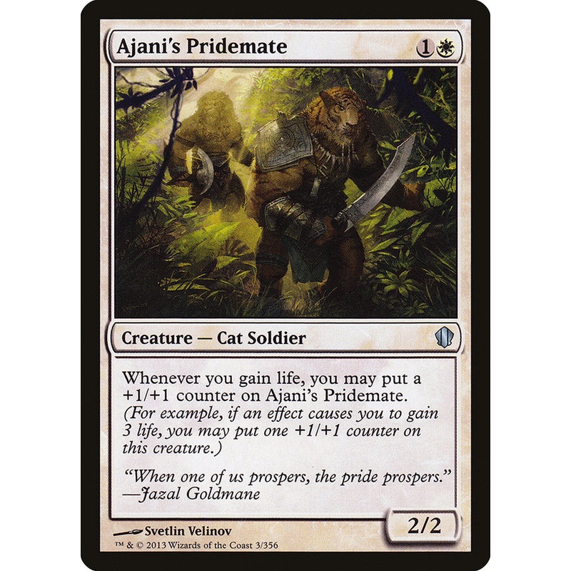 Ajani's Pridemate [Commander 2013]