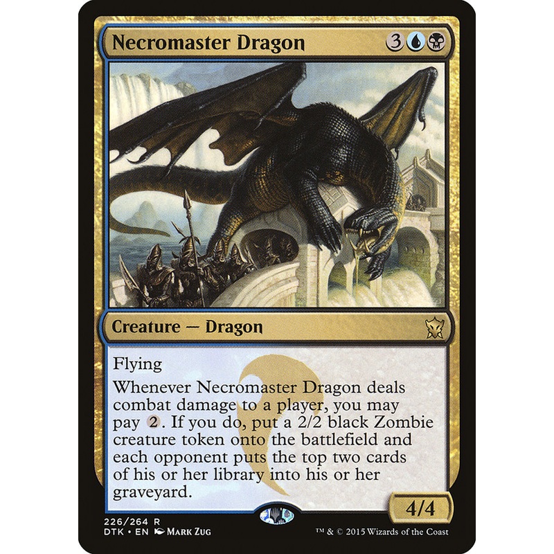 Necromaster Dragon [Dragons of Tarkir]