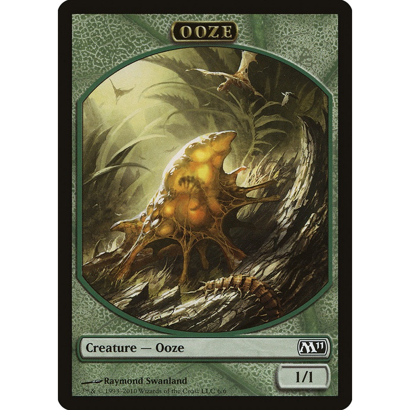 Ooze Token (6/6) [Magic 2011 Tokens]