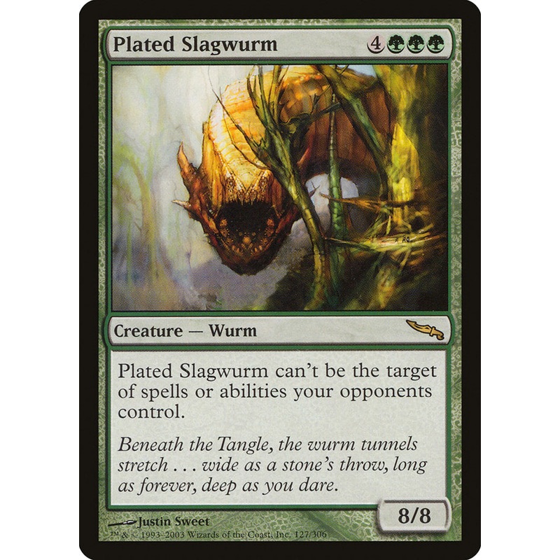 Plated Slagwurm [Mirrodin]