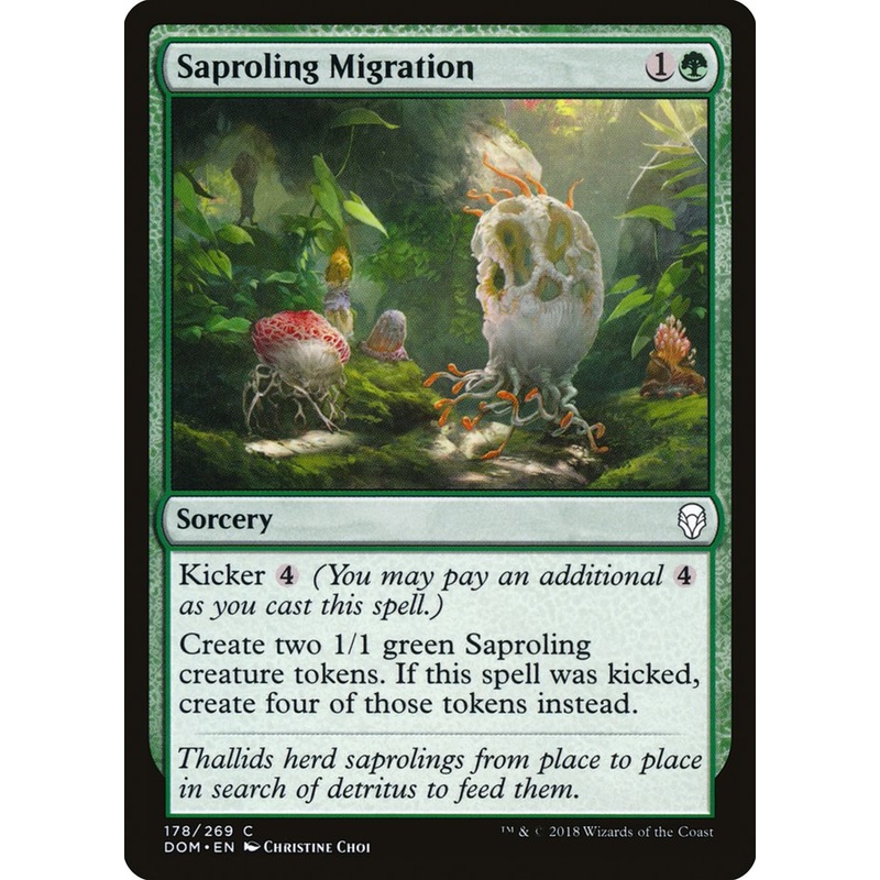 Saproling Migration [Dominaria]