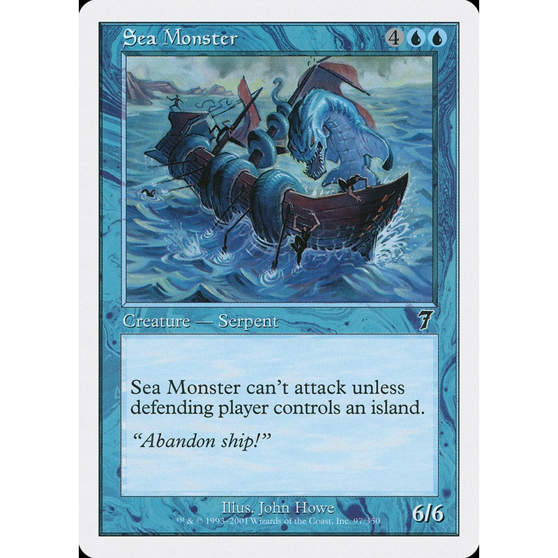 Sea Monster [Seventh Edition]