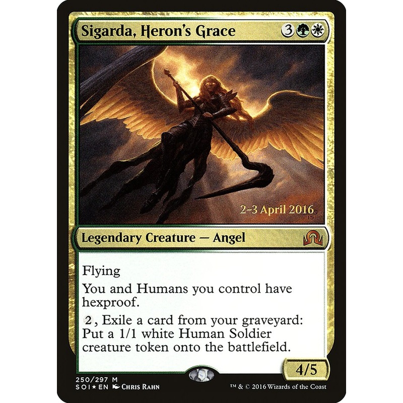Sigarda, Heron's Grace [Shadows over Innistrad Prerelease Promos]
