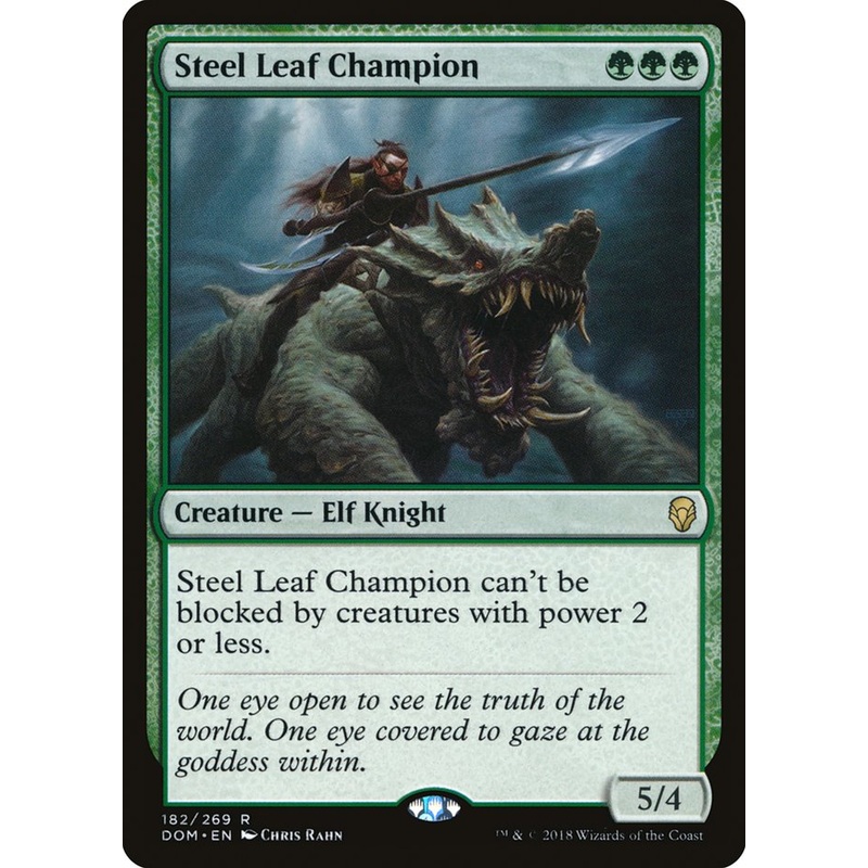 Steel Leaf Champion [Dominaria]
