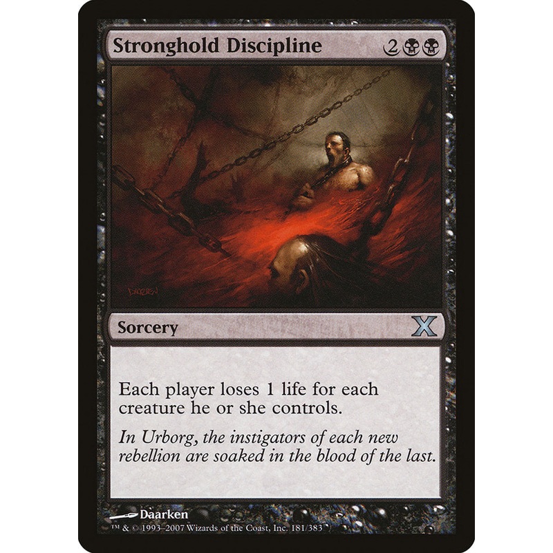 Stronghold Discipline [Tenth Edition]