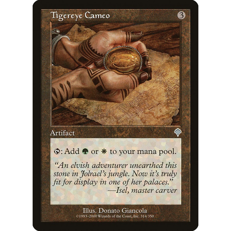 Tigereye Cameo [Invasion]