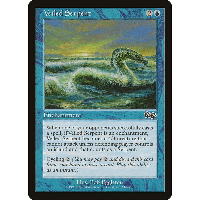 Veiled Serpent [Urza's Saga]