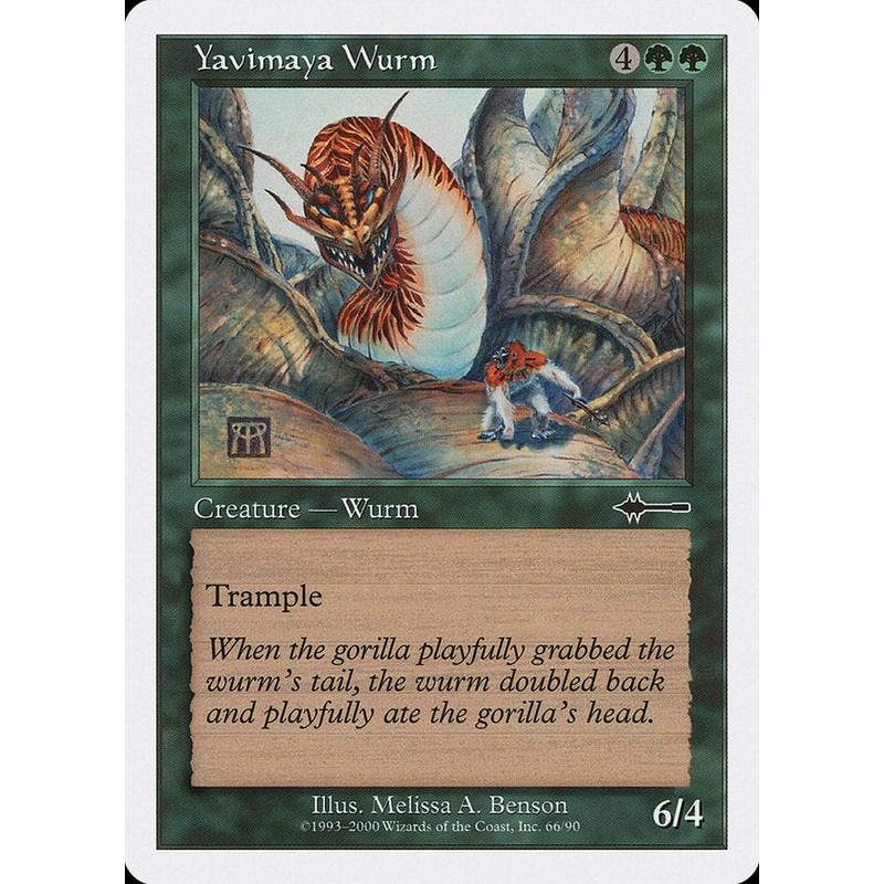 Yavimaya Wurm [Beatdown]