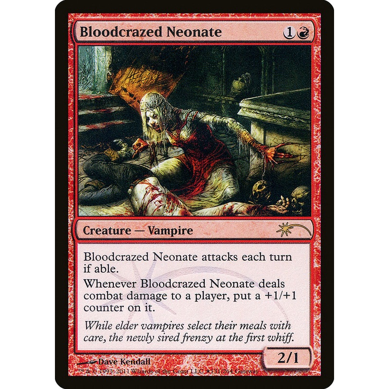 Bloodcrazed Neonate [Wizards Play Network 2011]