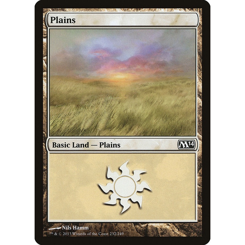 Plains (232) [Magic 2014]