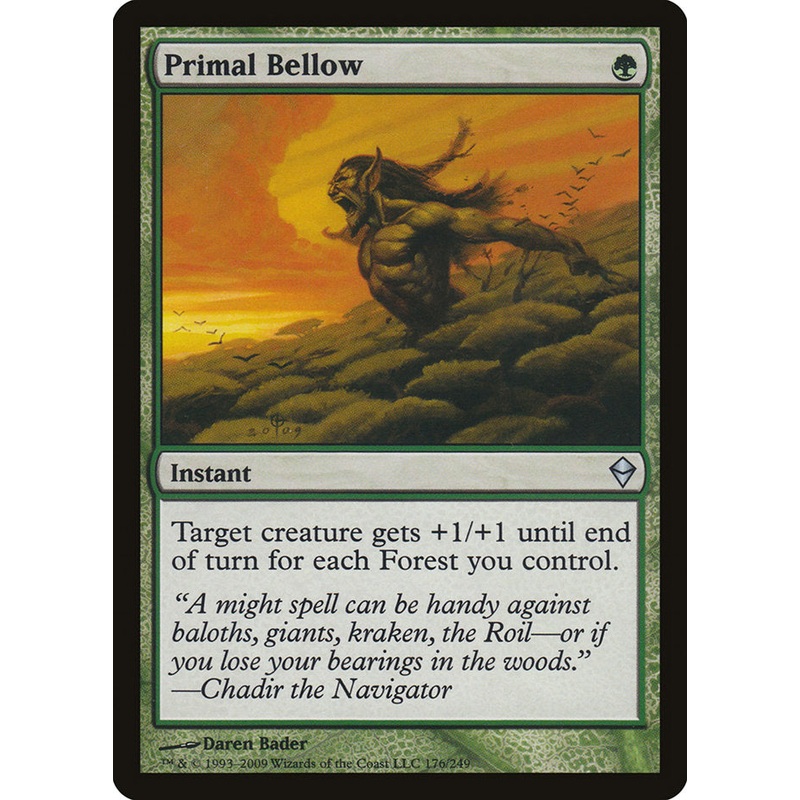 Primal Bellow [Zendikar]