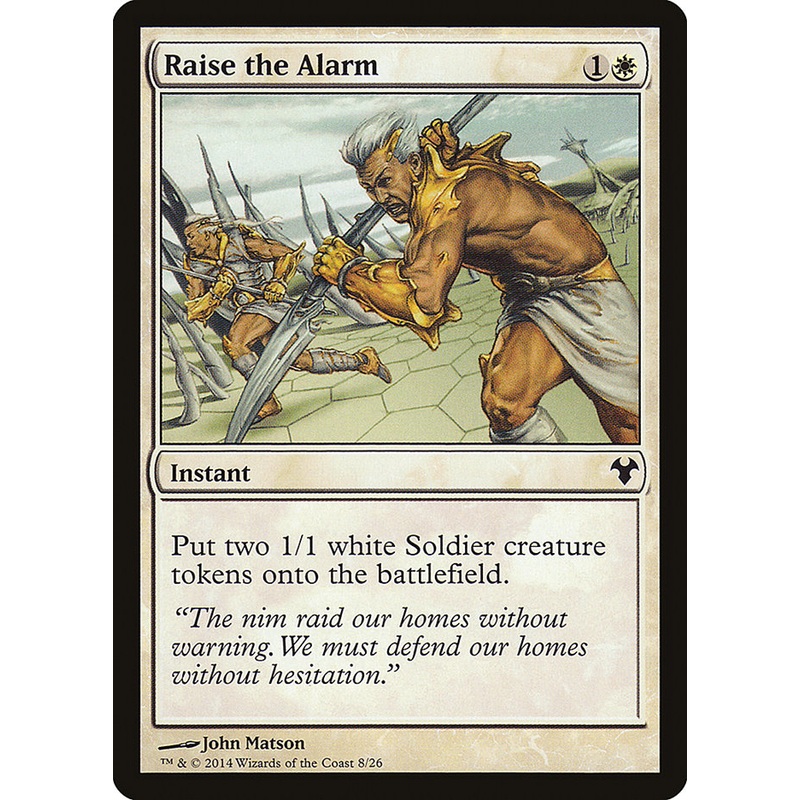 Raise the Alarm [Modern Event Deck 2014]