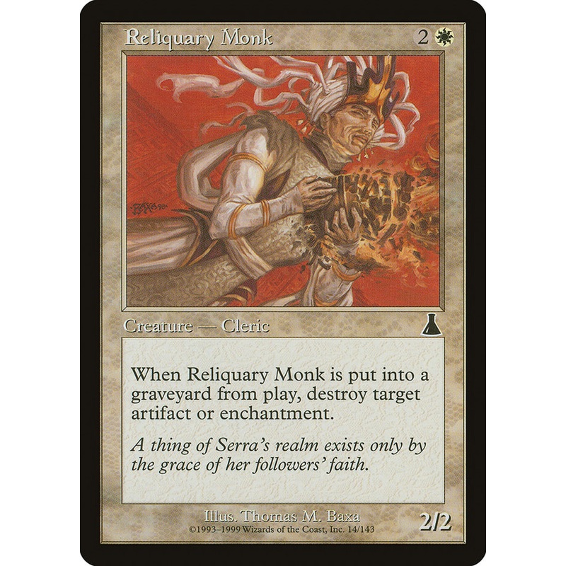 Reliquary Monk [Urza's Destiny]