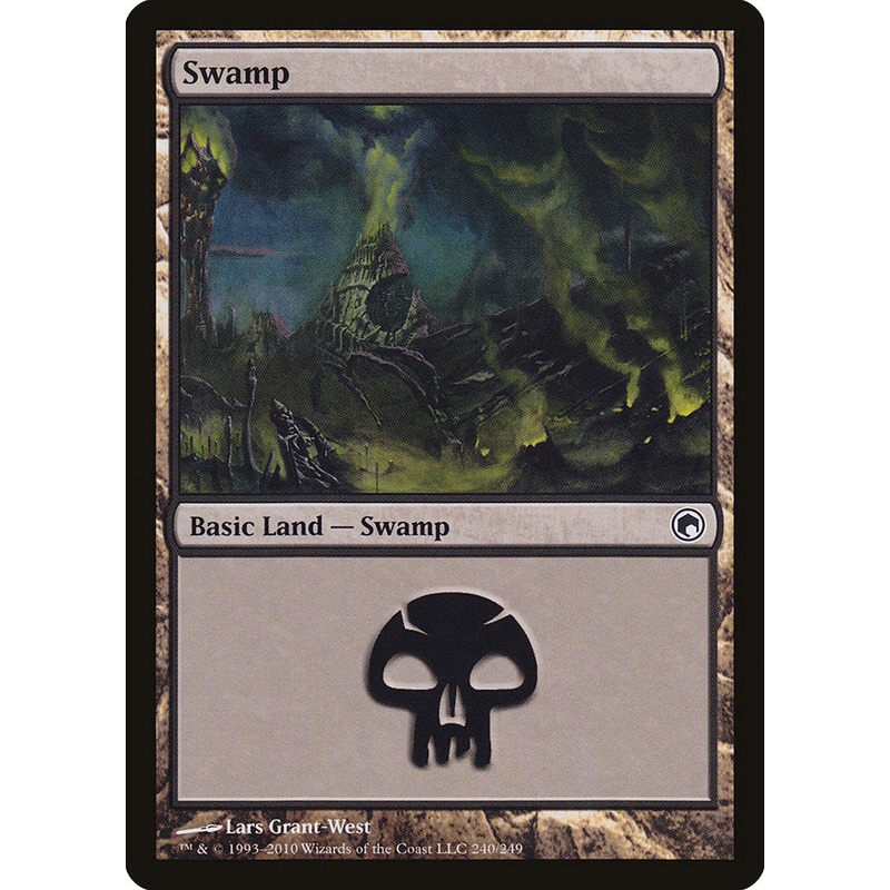 Swamp (240) [Scars of Mirrodin]