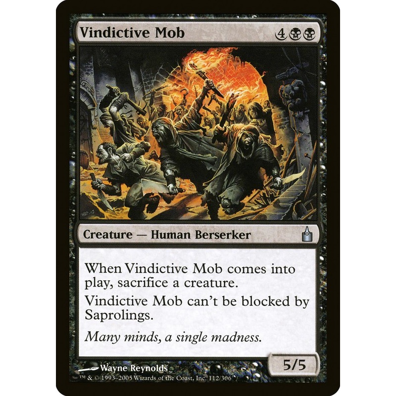 Vindictive Mob [Ravnica: City of Guilds]