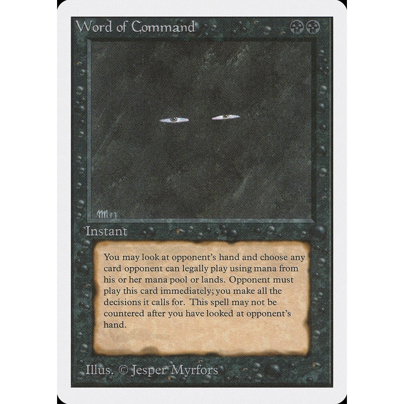 Word of Command [Unlimited Edition]