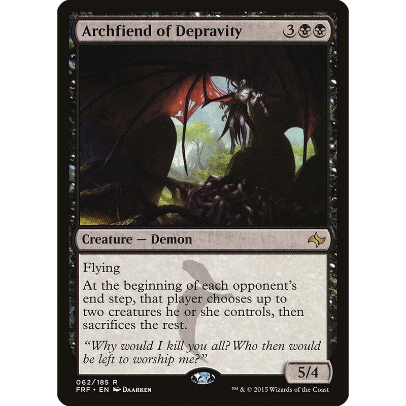 Archfiend of Depravity [Fate Reforged]