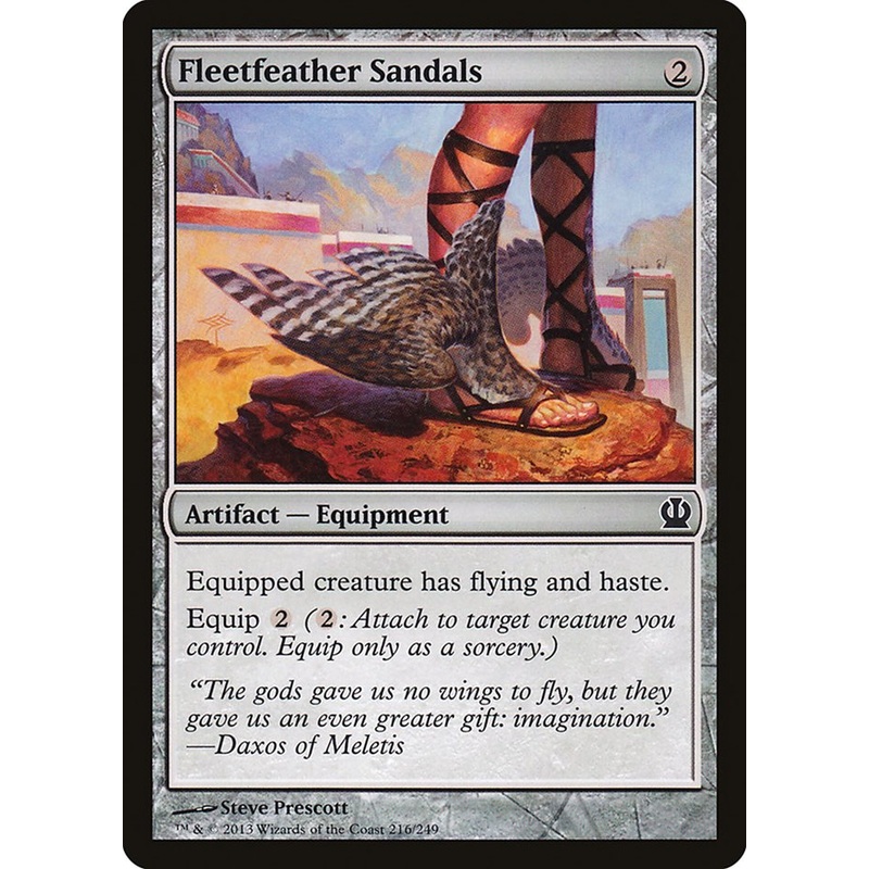 Fleetfeather Sandals [Theros]