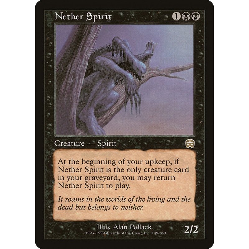 Nether Spirit [Mercadian Masques]