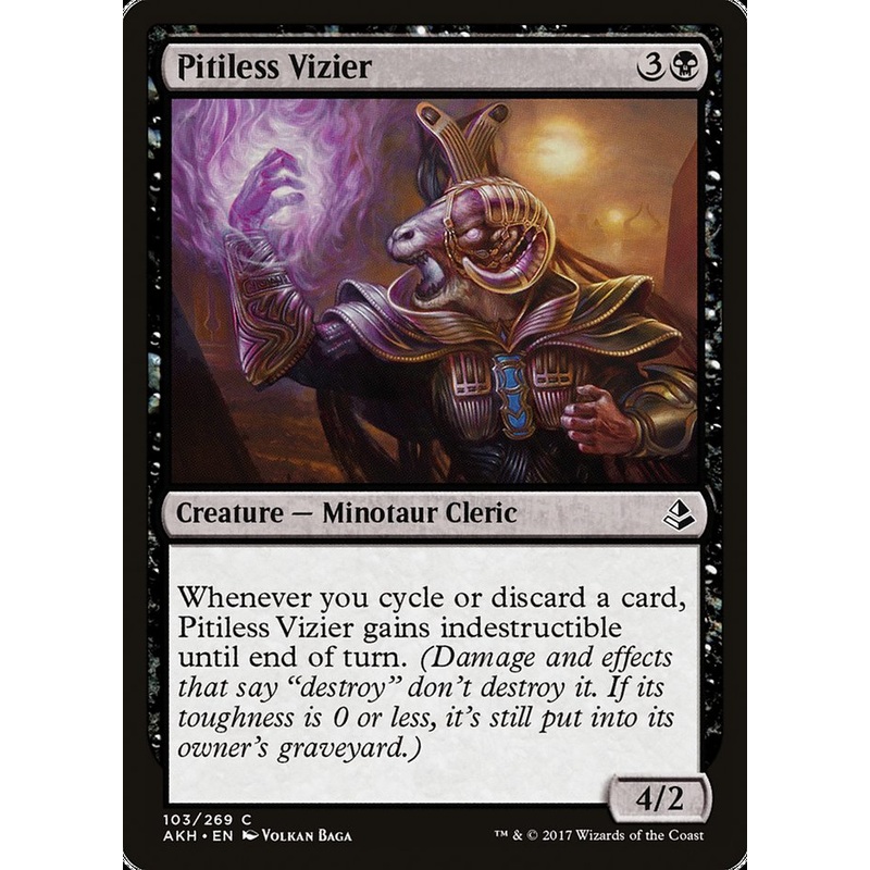 Pitiless Vizier [Amonkhet]